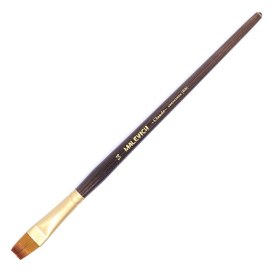 Кисть синтетика №14 плоская Малевичъ "Клод"