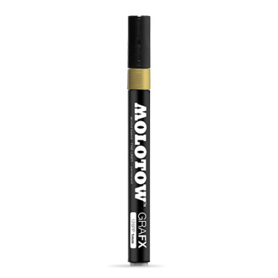 Маркер спиртовой Molotow "GRAFX" 1 мм кисть-блендер