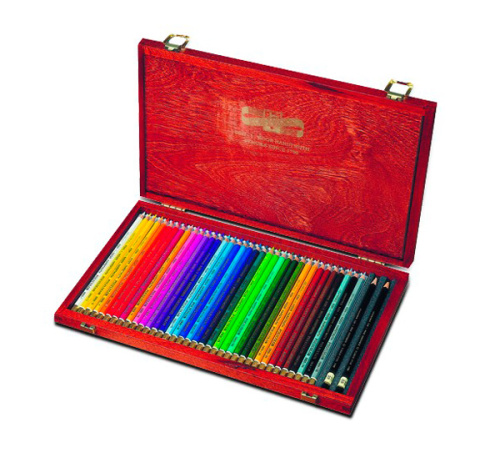 Набор карандашей цветных Koh-I-Noor "Polycolor" 36 шт в дереве