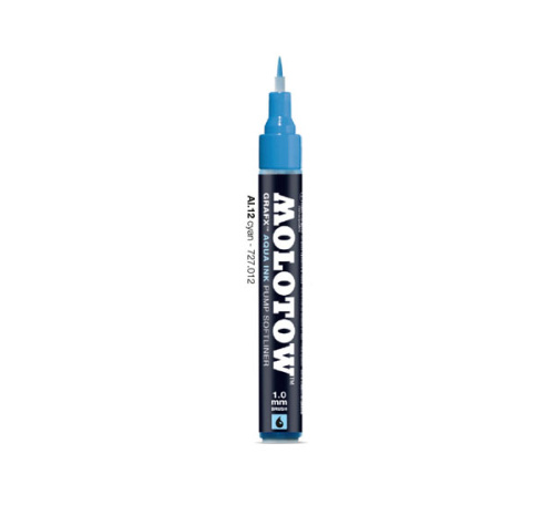 Маркер акварельный Molotow "GRAF-X" 1 мм Голубой