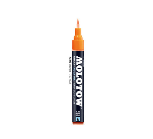 Маркер акварельный Molotow "GRAF-X" 1 мм Оранжевый