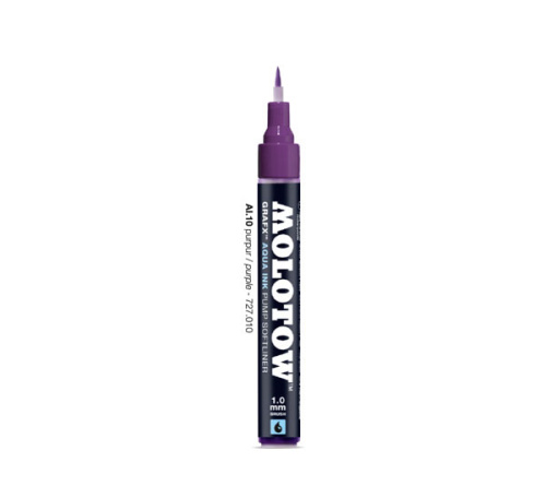 Маркер акварельный Molotow "GRAF-X" 1 мм Пурпурный