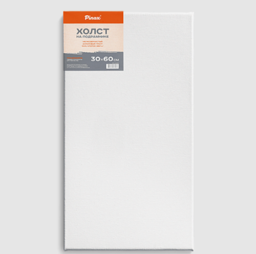 Холст на подрамнике Pinax 30x60 см 100% хлопок 380 г