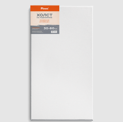 Холст на подрамнике Pinax 30x60 см 100% хлопок 380 г