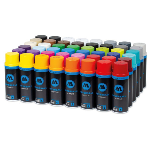 Акрил в аэрозоли Molotow "Coversall color" 400 мл, все цвета