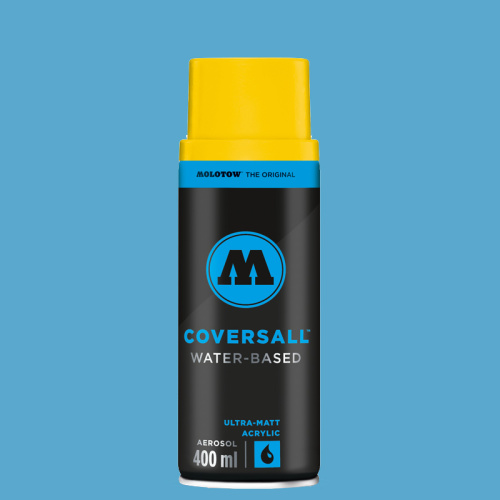 Акрил в аэрозоли Molotow "Coversall" 400 мл, Shock blue middle