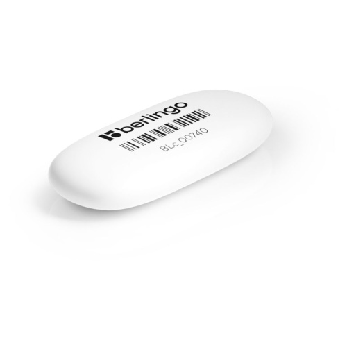 Ластик Berlingo "Eraze 740", овальный, термопластичная резина, 49*23*9 мм (малый)