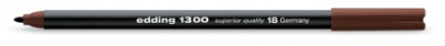 Фломастер Edding "1300" 2 мм с круглым наконечником, коричневый светлый
