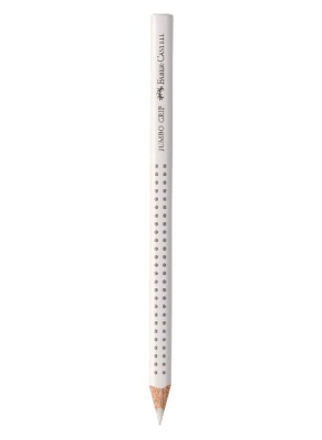 ?Карандаш Faber-castell "Jumbo Grip" для рисования по темной поверхности Белый