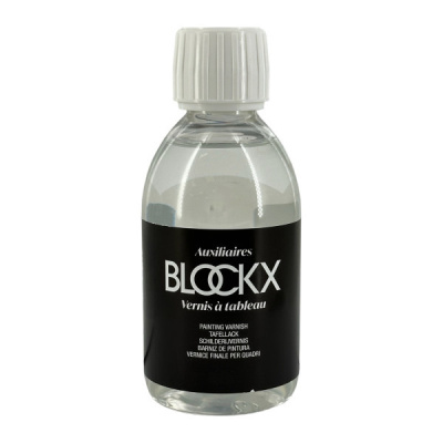 Лак покрывной глянцевый для живописи Blockx 125 мл