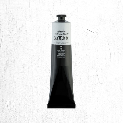 Масло Blockx 200 мл, Белила титановые/Titanium White