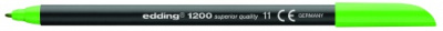 Фломастер Edding "1200" 0,5-1 мм с круглым наконечником, салатовый