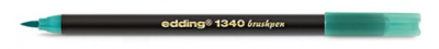 Фломастер Edding "1340" с наконечником в виде кисти, зеленый