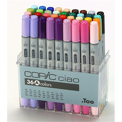Набор маркеров Copic "Ciao" 36 шт