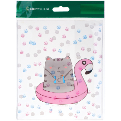 Набор обложек для тетрадей и дневников Greenwich Line "Kawai" 3 шт, 210*350 мм, ПВХ 180 мкм