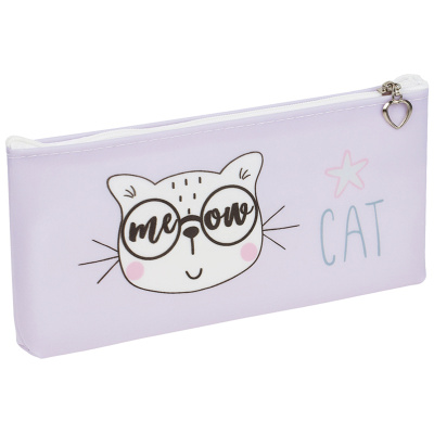 Пенал ArtSpace "Meow" 200*85*23 мм, силикон