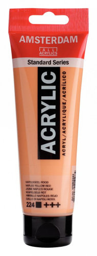 Акрил "Amsterdam" 120 мл Неаполитанский желто-красный