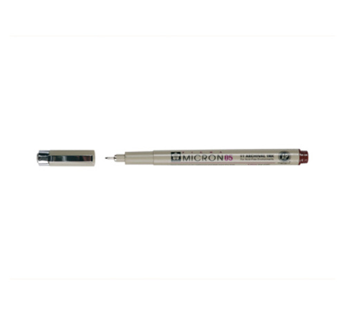 Линер Sakura "PIGMA MICRON 05" 0,45 мм, сепия