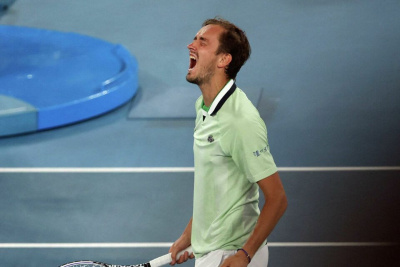 Россиянин Даниил Медведев вышел в полуфинал Australian Open / ЯСИА   