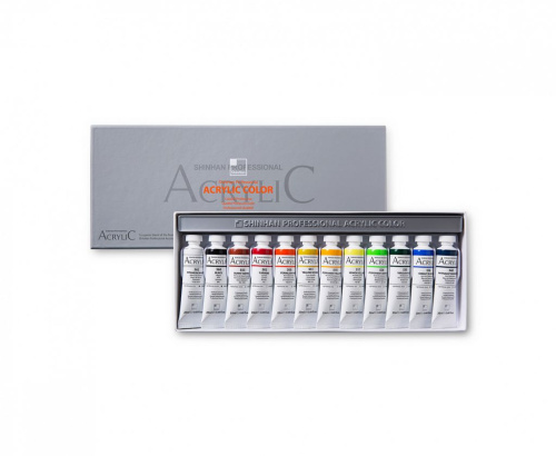 Набор акрила ShinHanart ACRYLIC COLOR PRO 12 цв*20 мл