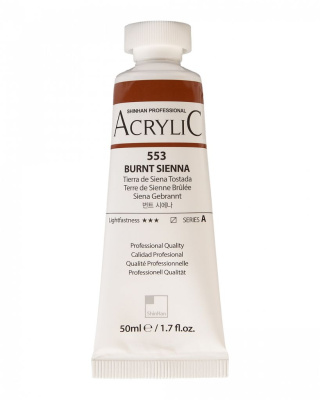 Акрил ShinHanart "Professional" туба 50 мл №553 Сиена жженая кат.A