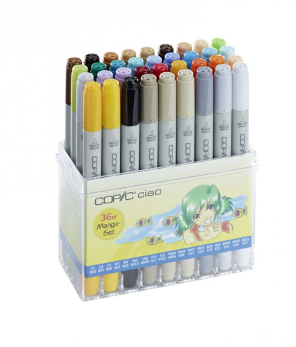 Набор маркеров Copic "Ciao" 36 цв