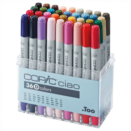 Набор маркеров Copic Ciao D 36 шт