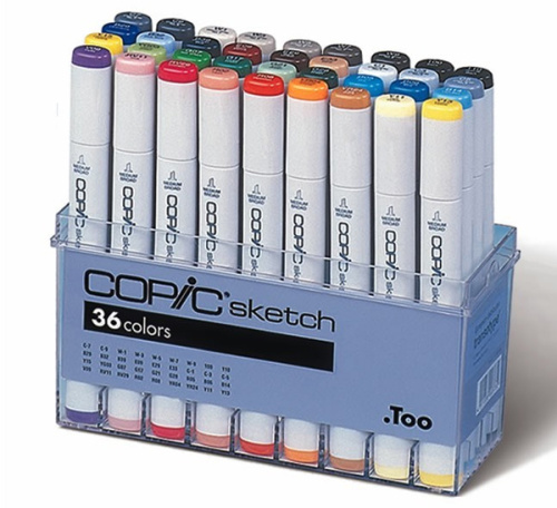 Набор маркеров Copic "Sketch" 36 шт