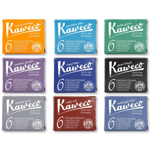 Набор картриджей для перьевых ручек Kaweco 6 шт