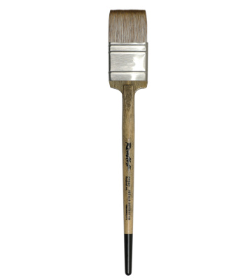 Кисть мангуст имитация №20 флейц Roubloff "5Т24С" круглая ручка
