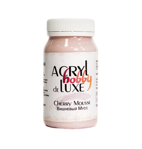 Акрил "Hobby Delux" 100 мл Вишневый мусс