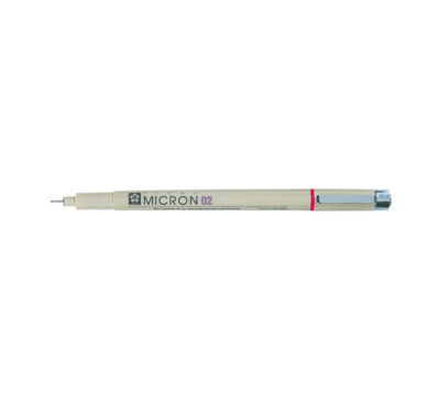 Линер Sakura "PIGMA MICRON 02" 0,30 мм, красный