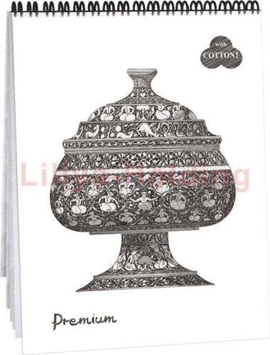 Блокнот для пастели Лилия Холдинг "Premium" А3 30 л на пружине (белоснежный) "Snow"