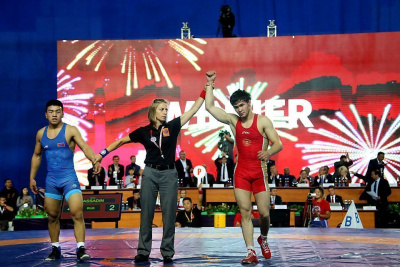 Виктор Рассадин единственным из якутян вышел в полуфинал Ярыгинского турнира / Дьулустаан Сергеев   Республика Саха (Якутия)