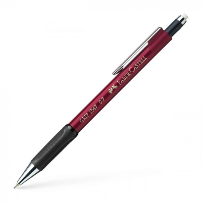 Карандаш механический Faber-Castell "GRIP1347" 0,7 мм, красный корпус
