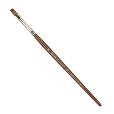 Кисть синтетика №6 плоская Pinax "MANGUSTA"