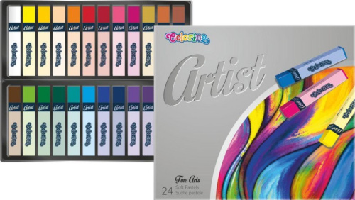 Набор сухой пастели Colorino "Artist" 24 цветов