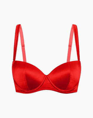 Шелковый бюстгальтер Push-up с формованными чашками на стане Milan CD377