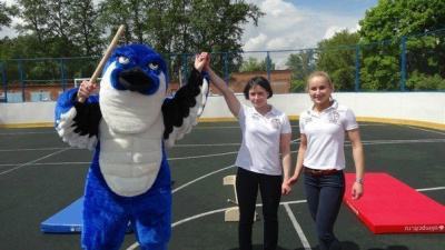 Мас-рестлинг вошел в программу турнира "Когда мы вместе" в г. Курске. Фото. /    