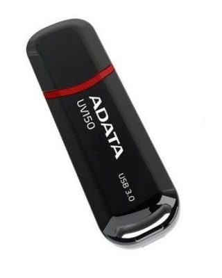 Накопитель USB 3.2 512GB A-Data AUV150-512G-RBK UV150, черный