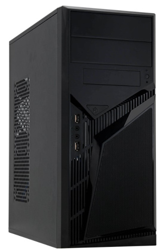 Корпус PowerCool S1007BK-U3-450W без ТМ, (Midi Tower, 2*USB 3.0, Black, ATX 450W-120mm, 24+8pin),