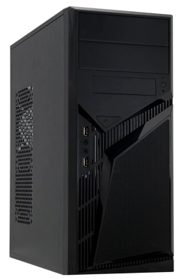Корпус PowerCool S1007BK-U3-450W без ТМ, (Midi Tower, 2*USB 3.0, Black, ATX 450W-120mm, 24+8pin),