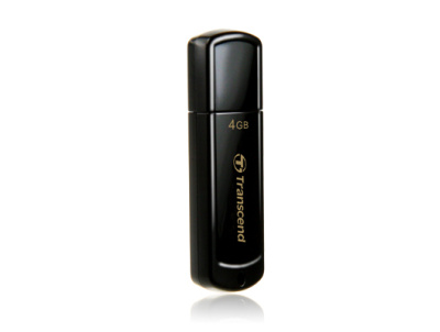 Накопитель USB 2.0 4GB Transcend JetFlash 350 TS4GJF350 черный