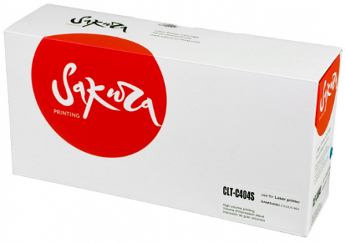 Картридж Sakura SACLTC404S для Samsung SL-C430/ SL-C480, синий, 1500 к.