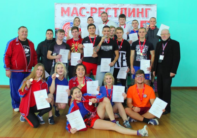 Первенство Московской области по мас-рестлингу /    