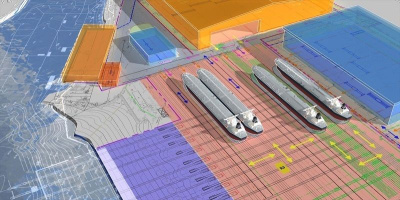 Жатайская судоверфь позволит Якутии ежегодно строить до 10 речных судов / ЯСИА  Жатай Республика Саха (Якутия)