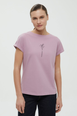 Футболка с круглым вырезом