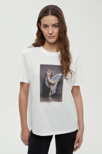 Футболка свободного кроя из капсулы Балет