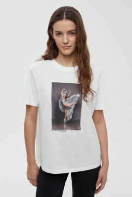 Футболка свободного кроя из капсулы Балет