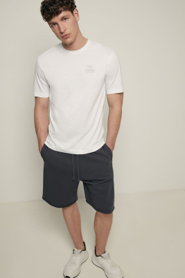 Футболка из хлопка с принтом